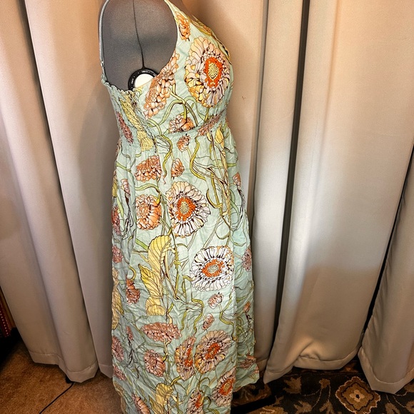 Cotton floral lined maxi - Picture 5 of 7